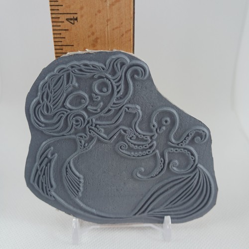 Rubber Stamp Unmounted - Mermaid