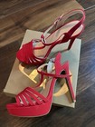 NEW 5 Inch Heel Sandal Women Sz 8 Shoe Ankle Strap Platform CHARLOTTE RUSSE — photo 6