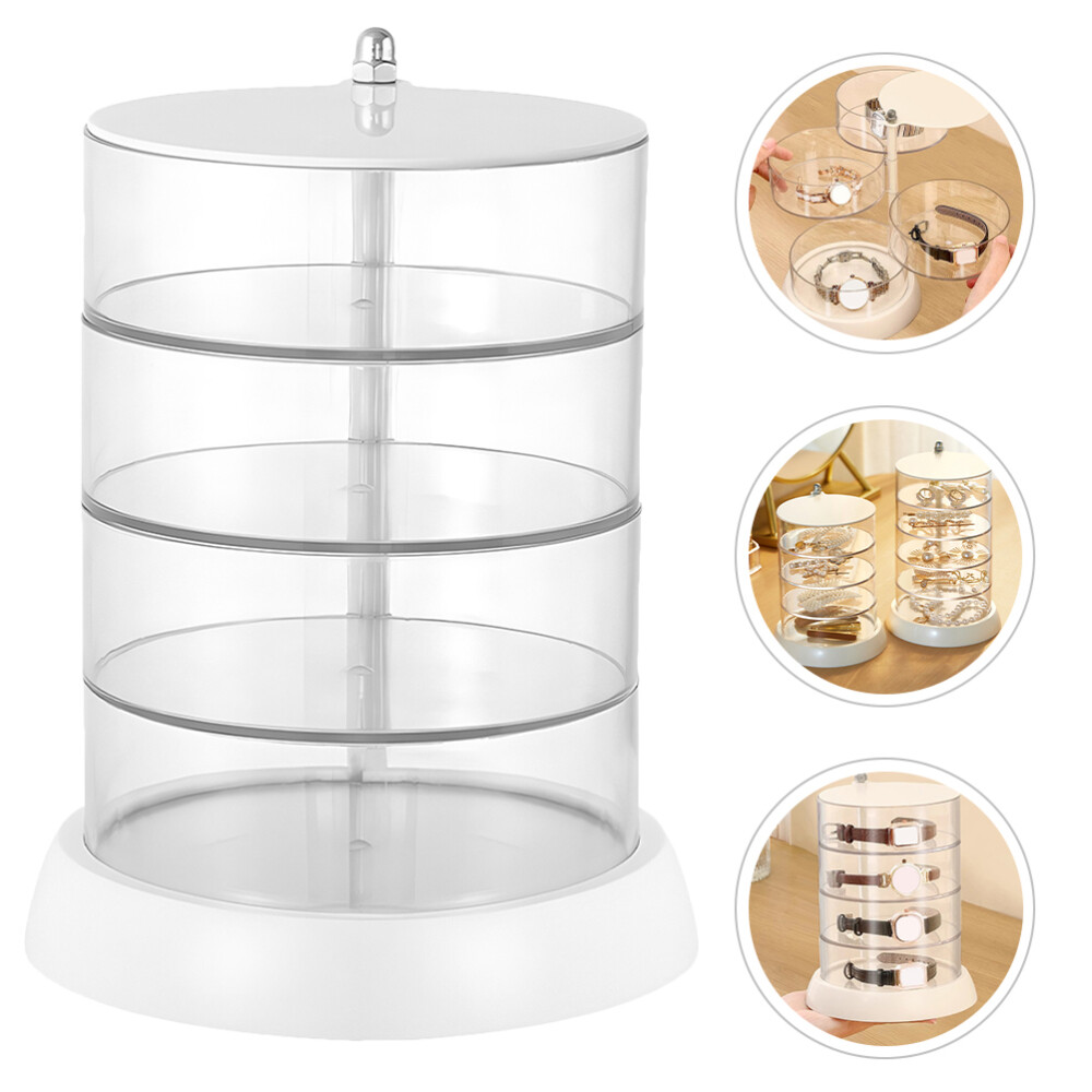 Hair Tie Containers Multilayer Jewelry Box Clip Organzier Storage eBay