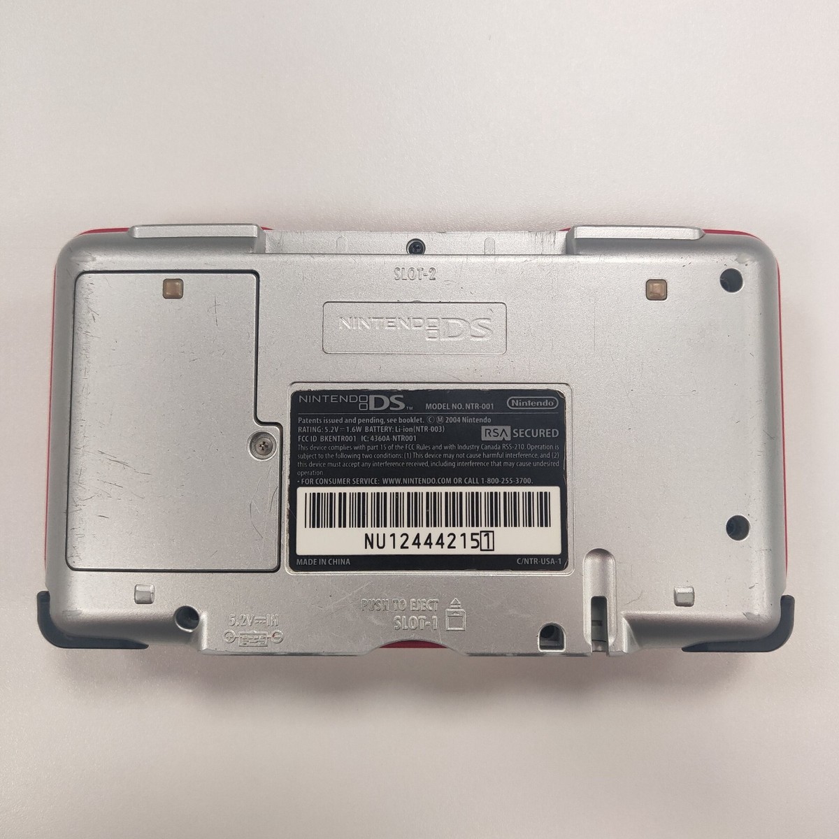 Nintendo DS NTR-001 Mario Kart Edition Red/Silver | eBay