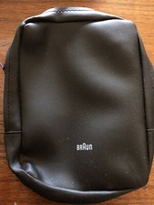 Vintage Braun Electric Razor Soft Case