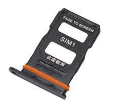 OEM XIAOMI 14 ULTRA REPLACEMENT BLACK DUAL SIM CARD HOLDER TRAY