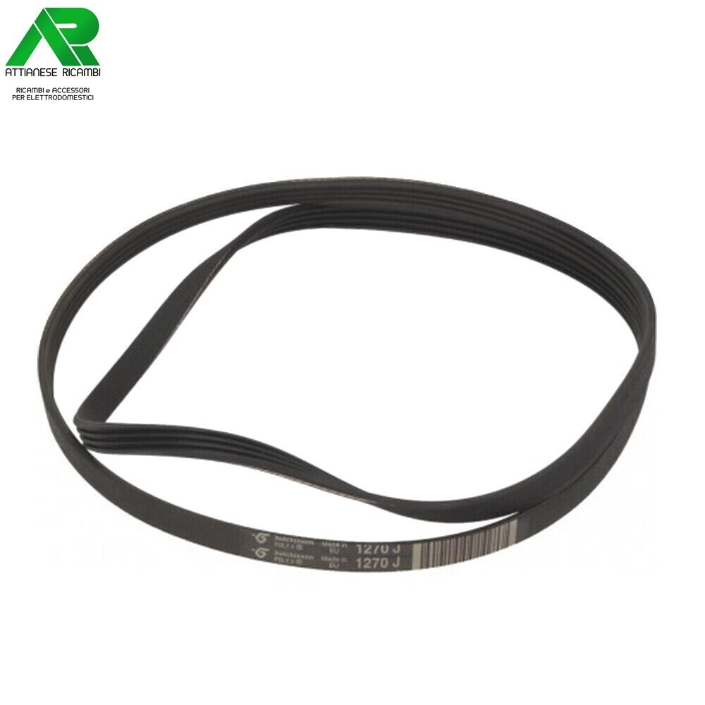 Cinghia Poly-V 1270J4 Lavatrice Whirlpool 481235818163 | Ricambio Genuino