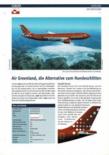 Karta informacyjna Gronlandsfly A/S