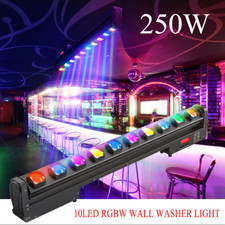 250W 10LED Swing Dot Beam Wall Washer Light DMX RGBW Moving Head Stage Lighting
