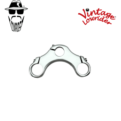 Replacement Bicycle Triple Tree Fork Legs Left&Right, Top Tube,Or Bracket CHROME - Picture 6 of 6