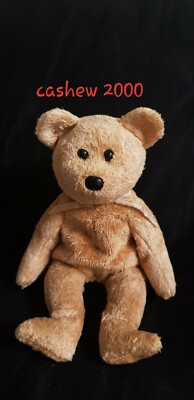 Ty Beanie Bär CASHEW 2000 - ohne Etikett