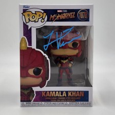 Iman Vellani Signed Funko (1078) w/ Beckett