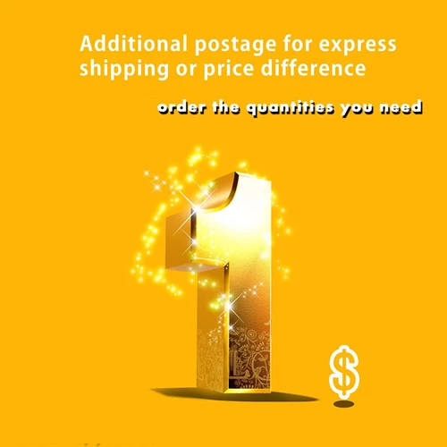 Additional postage for express shipping service or price payment extra fee