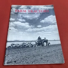 Engineering Bulletin No FT-53 Farm Tractors 1951 American Oil Company