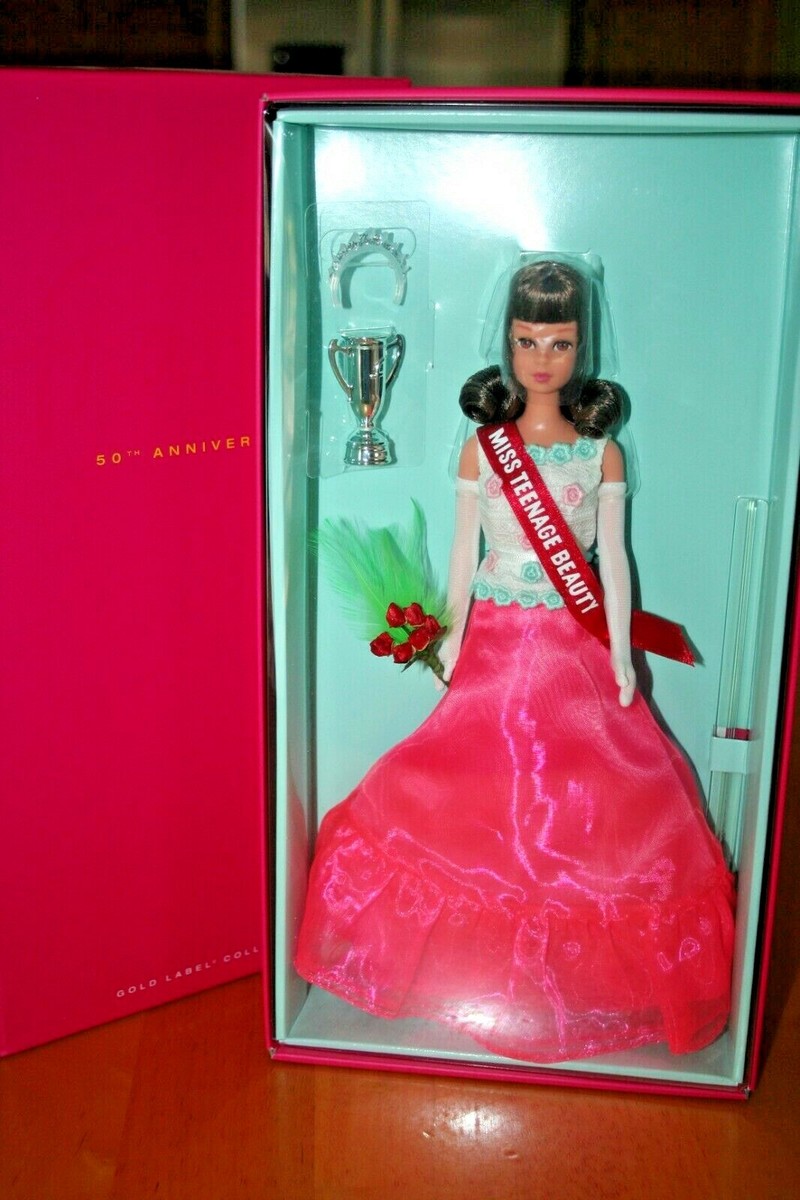 Gold Label Francie Miss Teenage Beauty Doll-50th Anniversary Gold Label Francie Miss Teenage Beauty Doll-50th Anniversary