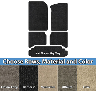Lloyd Mats - Custom Fit Carpet Floor Mats - Pick Mat Combos, Material & Color