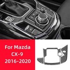 For Mazda CX-9 2016-2023 Accessories Carbon Fiber Interior Car Central Control