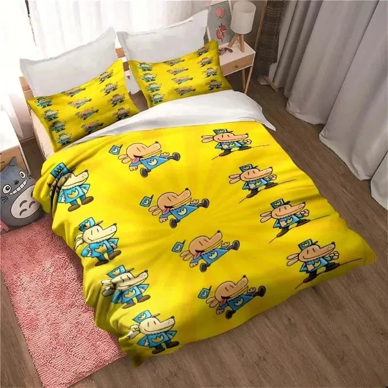 DOG MAN Bedding Set