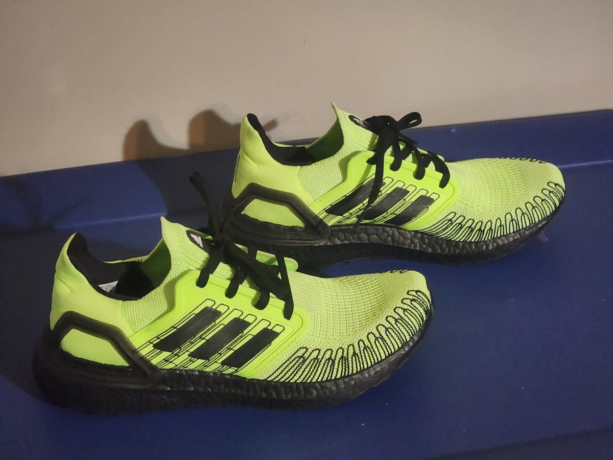 Adidas Ultraboost 20 Signal Green Green Fy8984 Adidas Men's