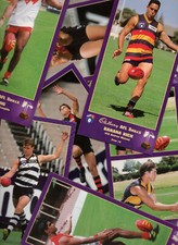 1999 AFL CADBURY SKILLS BULK LOT OVERSIZED CARDS - COMPLETE YOUR FULL SET - NM