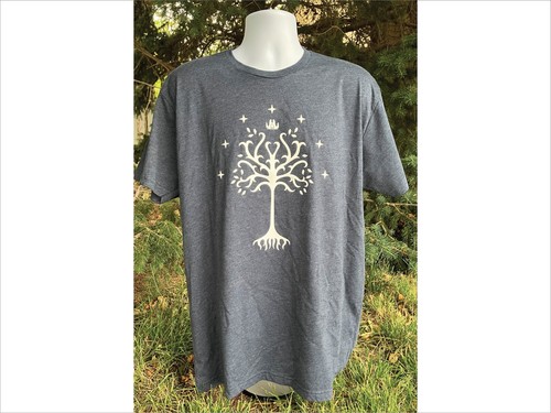White Tree of Gondor T-Shirt the lord of the rings hobbit rings of power SOFT! - 第 5/5 張圖片