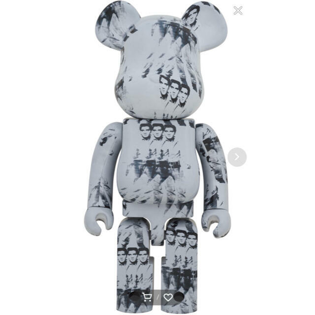 BE@RBRICK AndyWarhol'sELVIS PRESLEY1000％ MEDICOM TOY BE@RBRICK Andy Warhol's ELVIS PRESLEY 1000