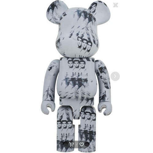 MEDICOM TOY BE@RBRICK ELVIS PRESLEY 1000% mattone per orso - Foto 1 di 2