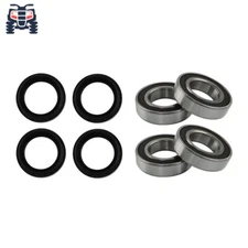 Both Front Wheel Bearing And Seal Kit For Yamaha Kodiak 400 450 2x4 4x4