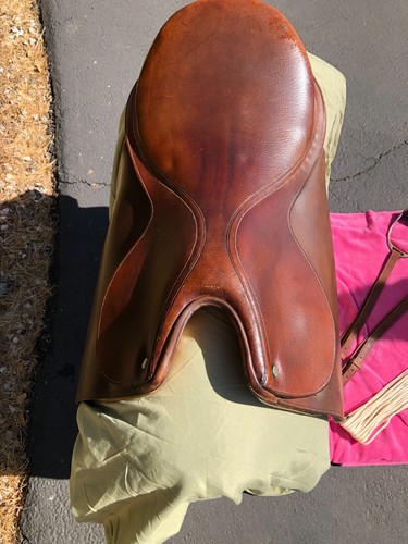 Saddle, Saddleseat Cutback, 19", Kopf Blue Ribbon, complete, excellent - Picture 4 of 10