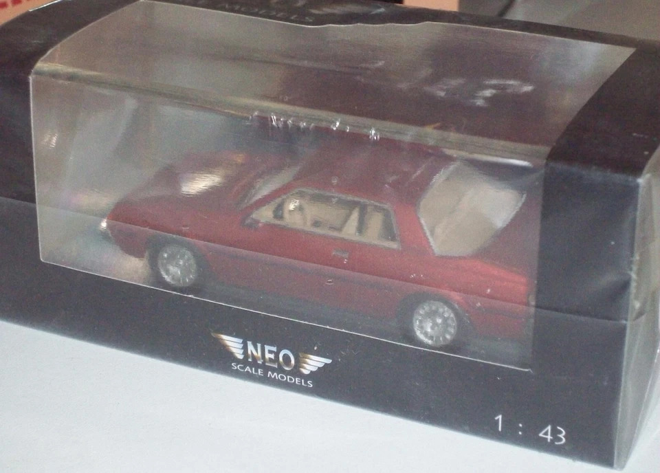 NEO SCALE MODELS 1/43 43443A MITSUBISHI SAPPORO MK1 1982 red metallic metallizza - Immagine 3 di 4