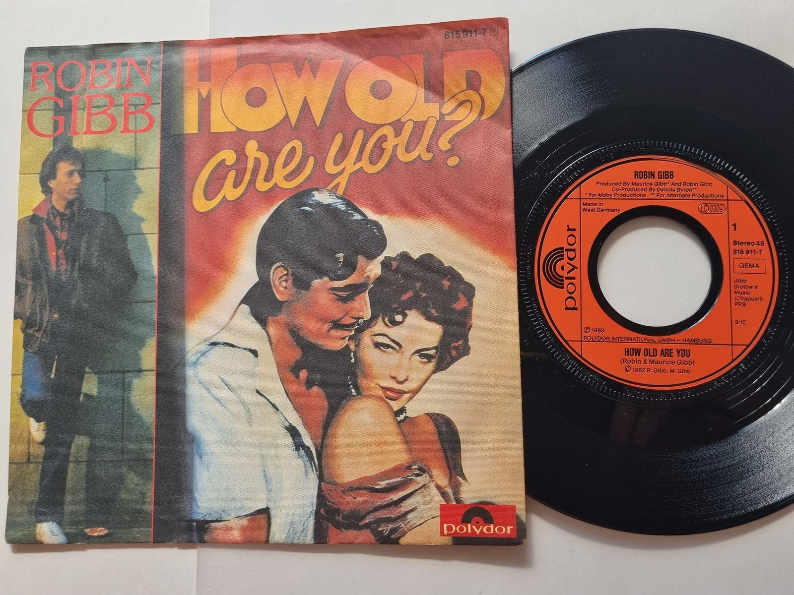 Robin Gibb - How Old Are You? 7'' Vinyl Germany/ Bee Gees