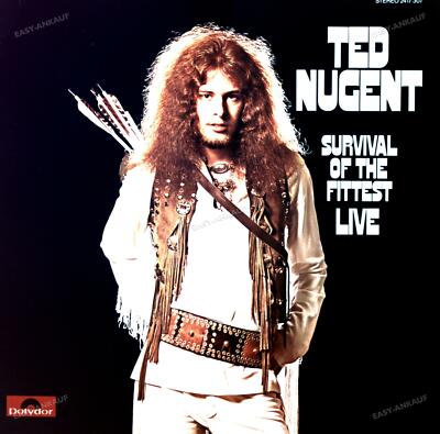 Ted Nugent And The Amboy Dukes - Survival Of The Fittest - Live LP (VG/VG) .