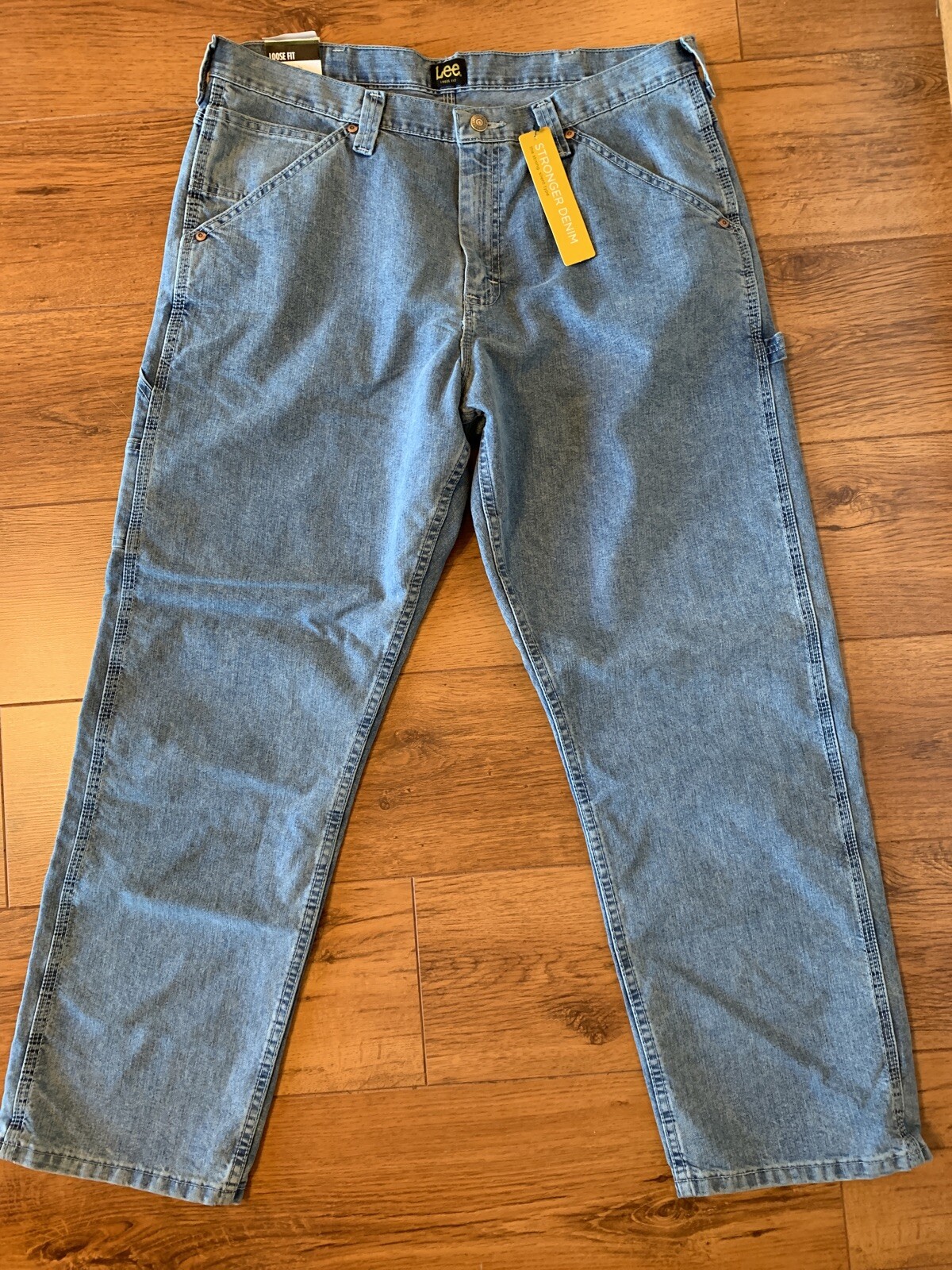men's lee dungarees carpenter jeans