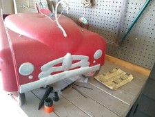 BMC fire truck pedal car from the 1950s