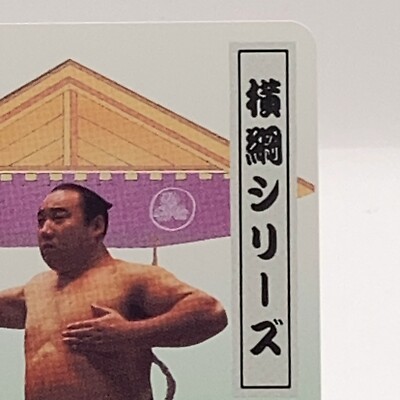 Kashiwado Sumo 47th Yokozuna Orange Card Japan Limited Used