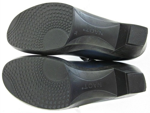 NEW! Naot Muse Mary Jane Low Heel Pumps Navy Blue EU 36 US 5 Rare Color! $190+ - Picture 4 of 8