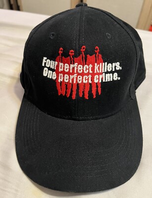Vintage Reservoir Dogs Black Baseball Cap Hat Adjustable Hook and Loop RARE