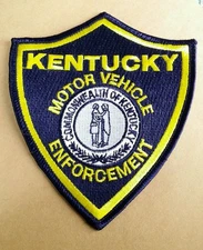KENTUCKY MOTOR VEHICLE ENFORCEMENT (POLICE) SHOULDER PATCH KY