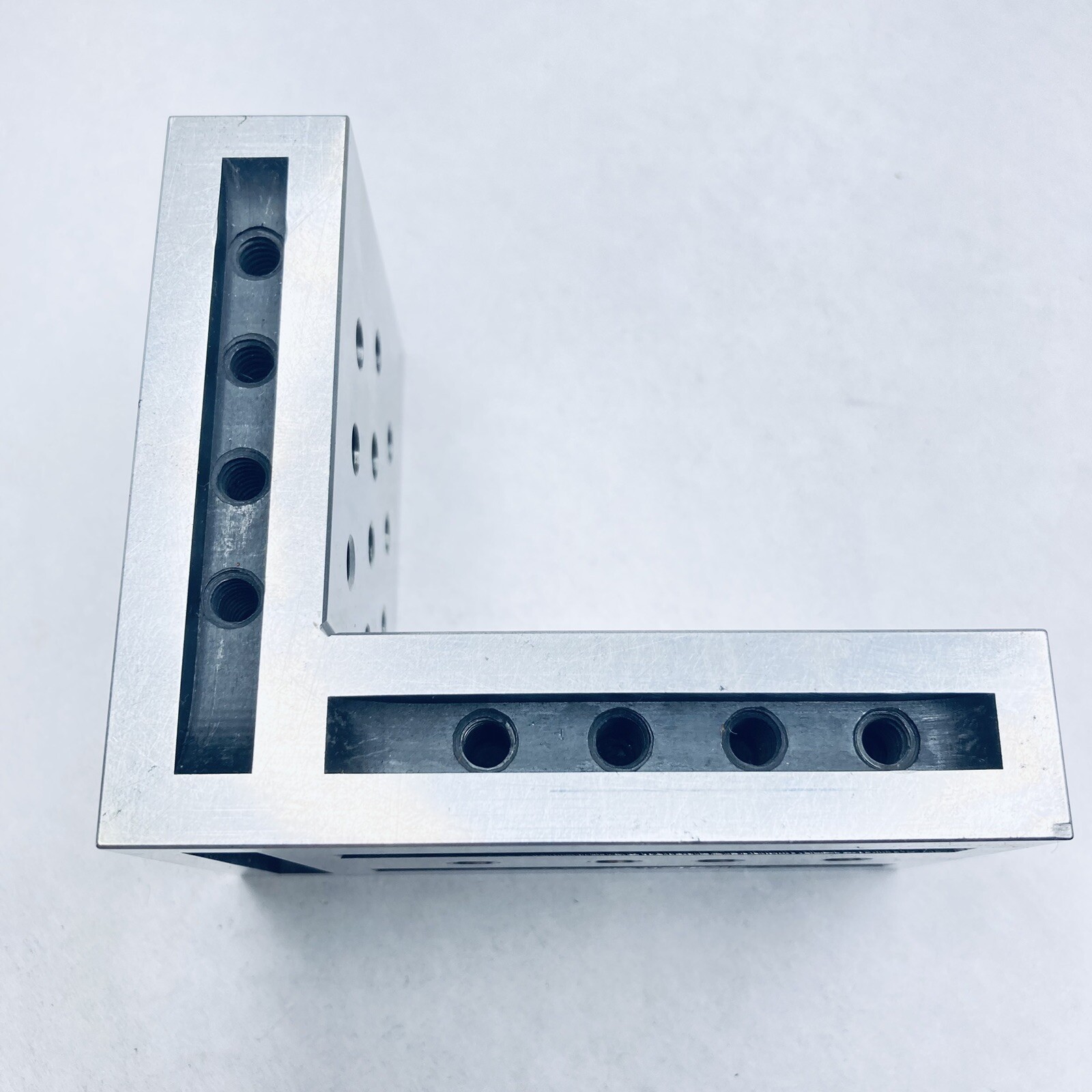 Angle Block Hardened & Ground - Machinist Made 2-1/2 x 3-3/8 x 3-7/8 H - USA