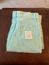 VINTAGE 60's 70  s Levis Mint Corduroy Pants Women's White Tab Patch VERY RARE