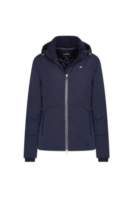 Euro-star Ladies Mila Hip Jacket Navy Large RIDING COAT