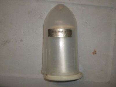 Large Spool of Vintage Nylon Monofilament Clear Thread...2Lb 6Oz Weight W/O Lid