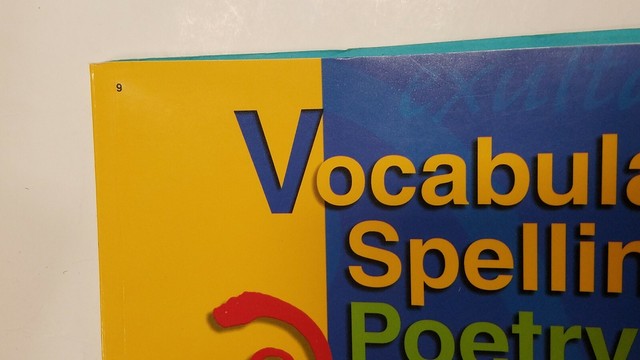 Vocabulary spelling poetry iii