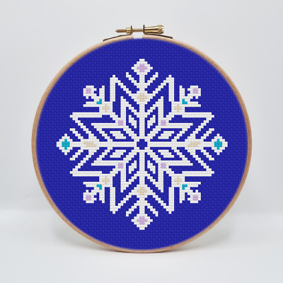 Schneeflocke Kreuzstichmuster von Meloca Designs