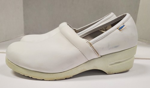 Cherokee*Harmony* Clog Nursing Slip-on Work Shoes●Sz.11●Leather Pre-Owned-Good - Picture 6 of 24