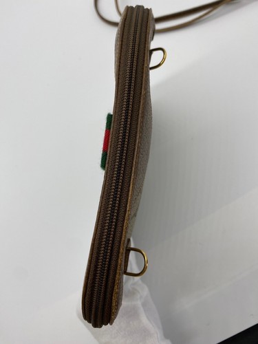 Borsa a tracolla Gucci Vintage GG PVC Linea Sherry Autenticità - Foto 13 di 13