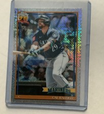2026 Topps Series 1 - 1991 Topps Chrome Silver Pack Mojo Cal Raleigh #91C-80