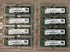 Lot (10) PNY 240GB M.2 NVMe SSD 2280 Hard Drive 80mm Solid State Drives