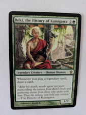 Reki, the History of Kamigawa Saviors of Kamigawa MTG NM Free ship&track