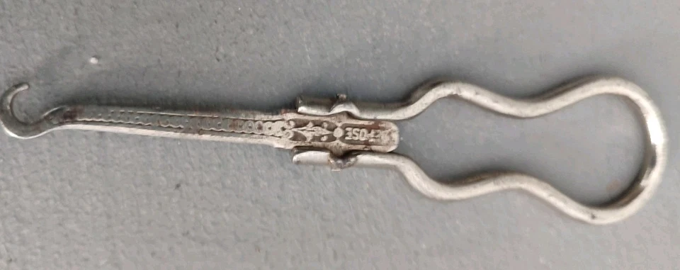 Ancien Crochet à Bottine Tire lacet Pliant +Epingles à Chapeaux  XIX éme - Photo 2/4