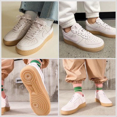DR9503-601] Nike Women's Air Force 1 Premium “Pearl Pink/Gum