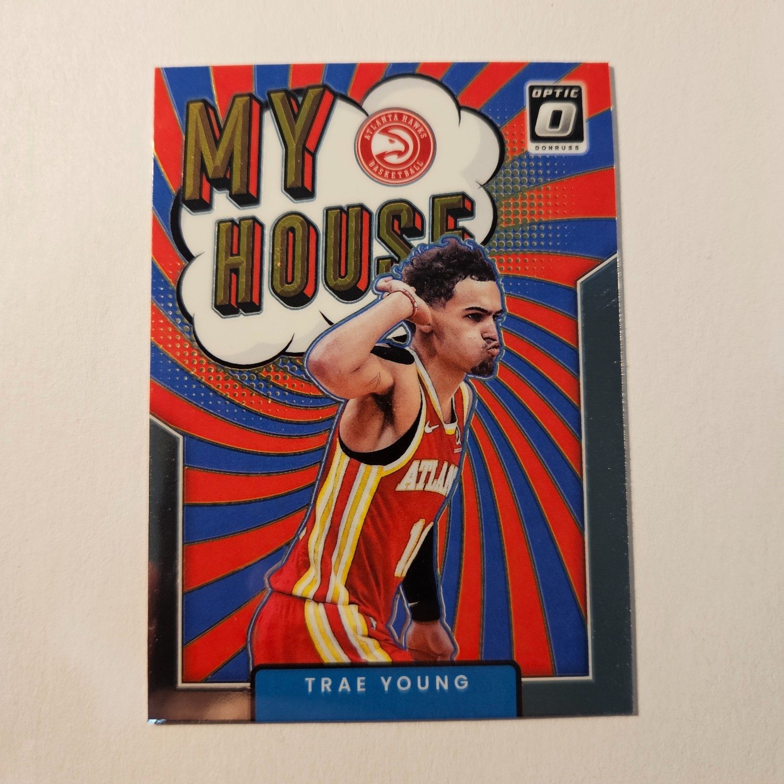 2021-22 Panini Donruss Optic Trae Young My House #14