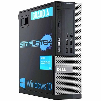 Dell Optiplex 990 SFF Core I3 2100 RS232 Windows 10 Pro 32GB 960GB Desktop PC