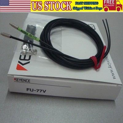 1PC New Keyence FU-77V Fiber Optic Sensor FU77V In Box US Free TAX